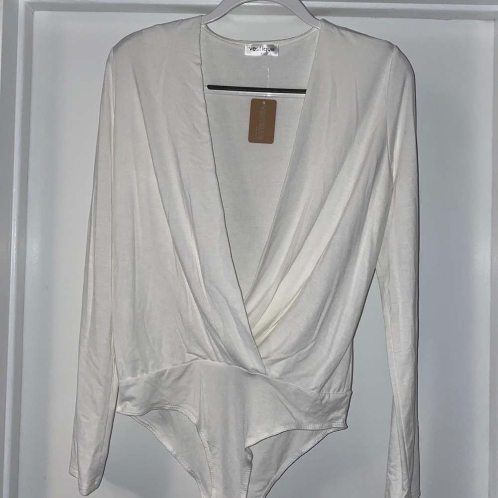 Vestique wrapped up in you bodysuit NWT